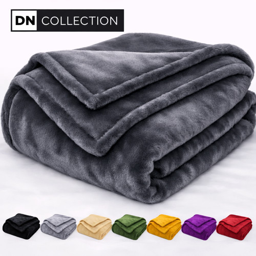 Extra large thick mink blanket - thick,