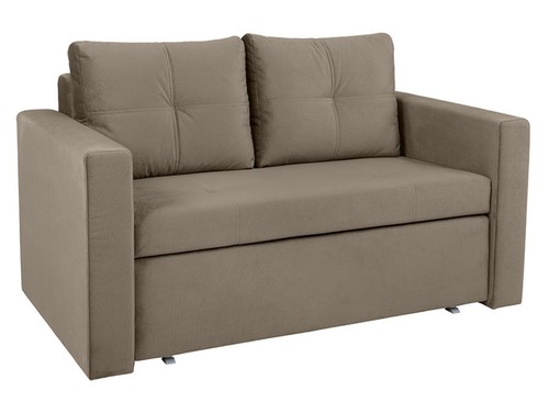 Seater beige sofa bed - seater,