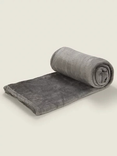 Super soft plain sofa throw - soft,