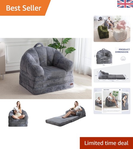 Elegant single faux fur sofa - elegant,