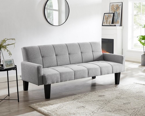 Seater light grey - grey, sofa