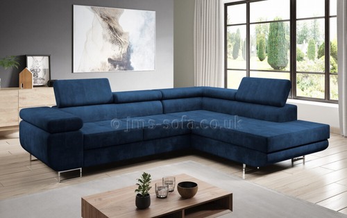 Corner sofa bed anton fabric - sofa,